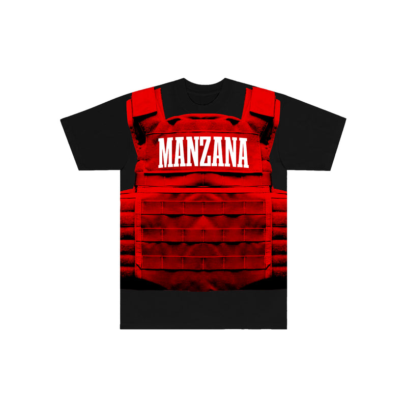 Manzana Vest Tee - Black