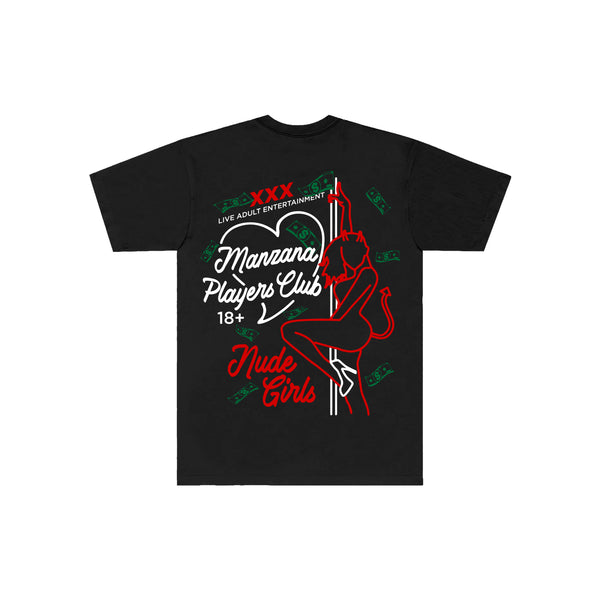 Manzana Players Club Tee - Black